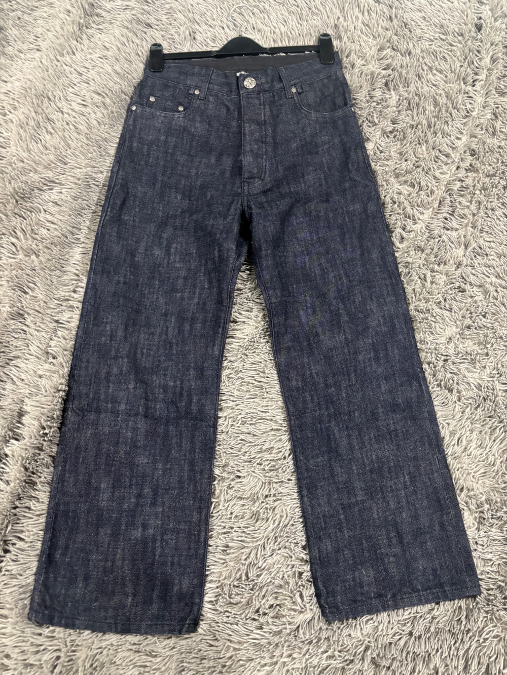 Chrome Hearts KS Cut Indigo Jeans